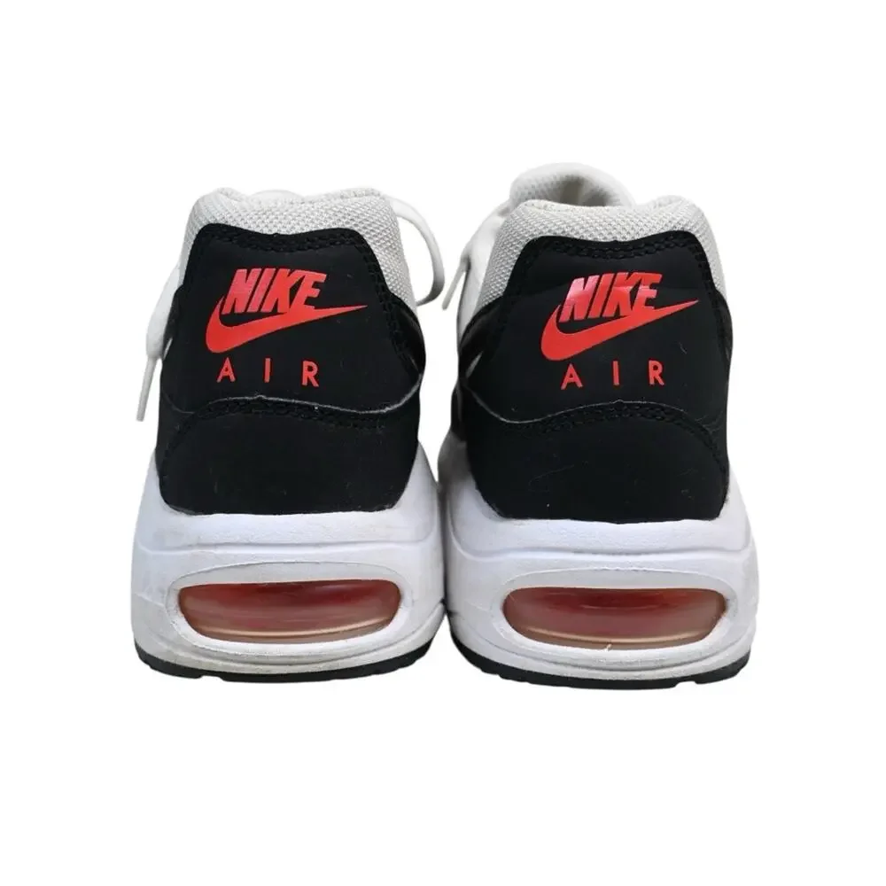 Nike Air Max Youth 6.5Y Command Flex Black White Red Sneakers 844346-100